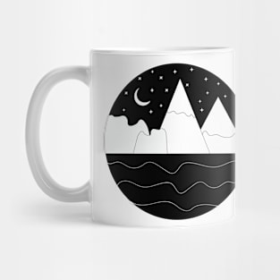 black-nd-white Mug